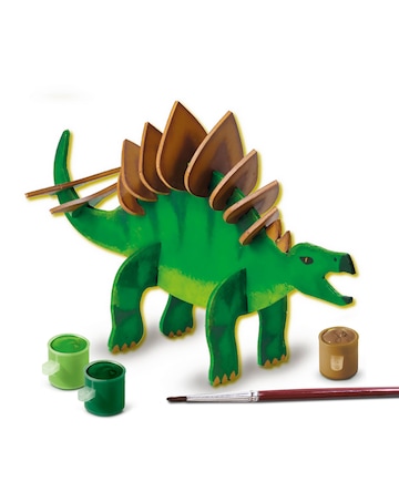 SES Wooden Dino Glow In Dark Set