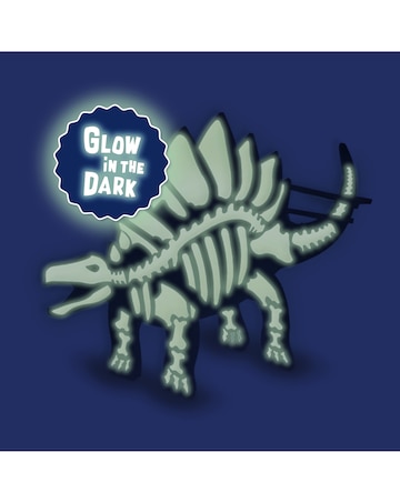 SES Wooden Dino Glow In Dark Set