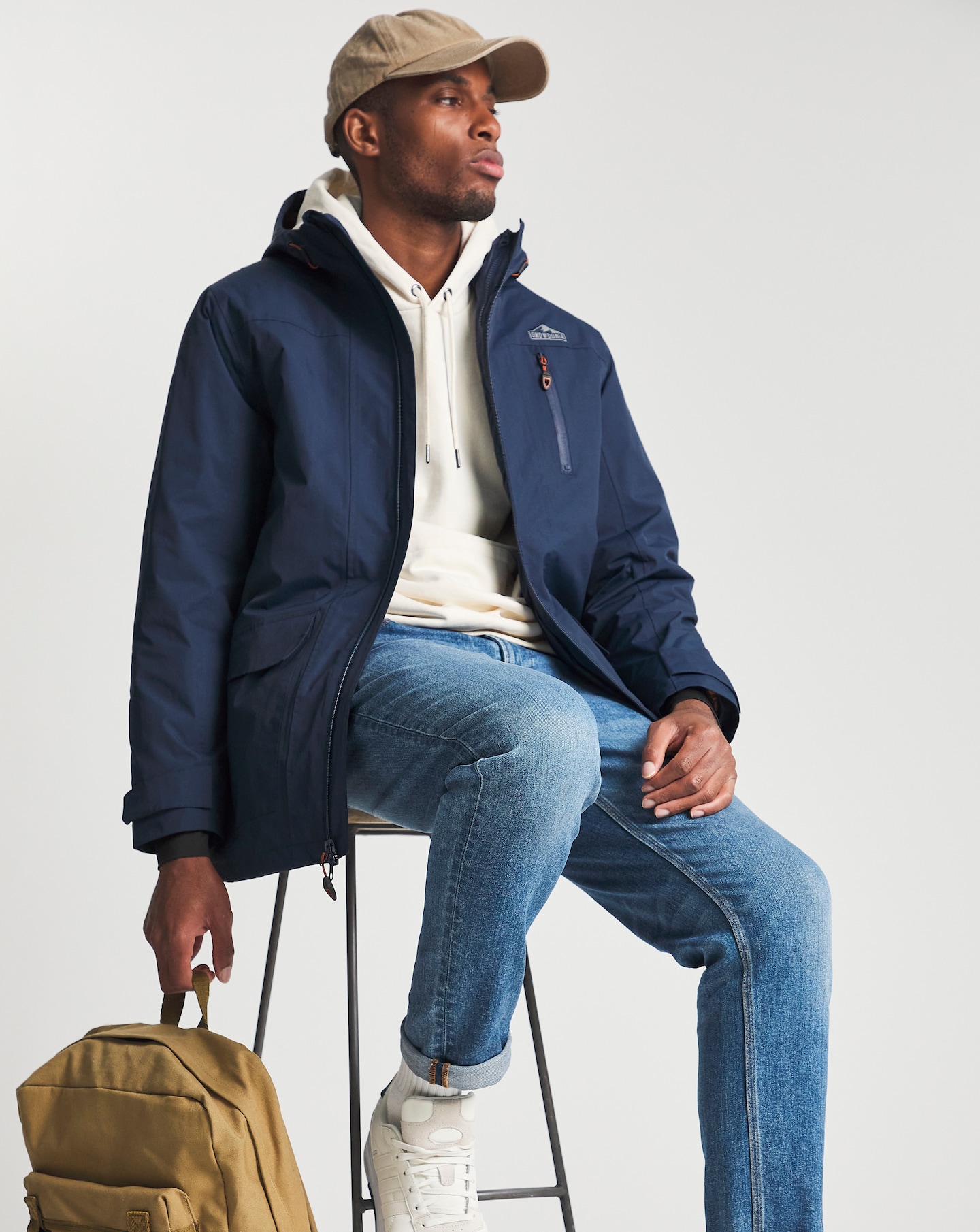 Snowdonia Navy 3 in 1 Jacket | Jacamo