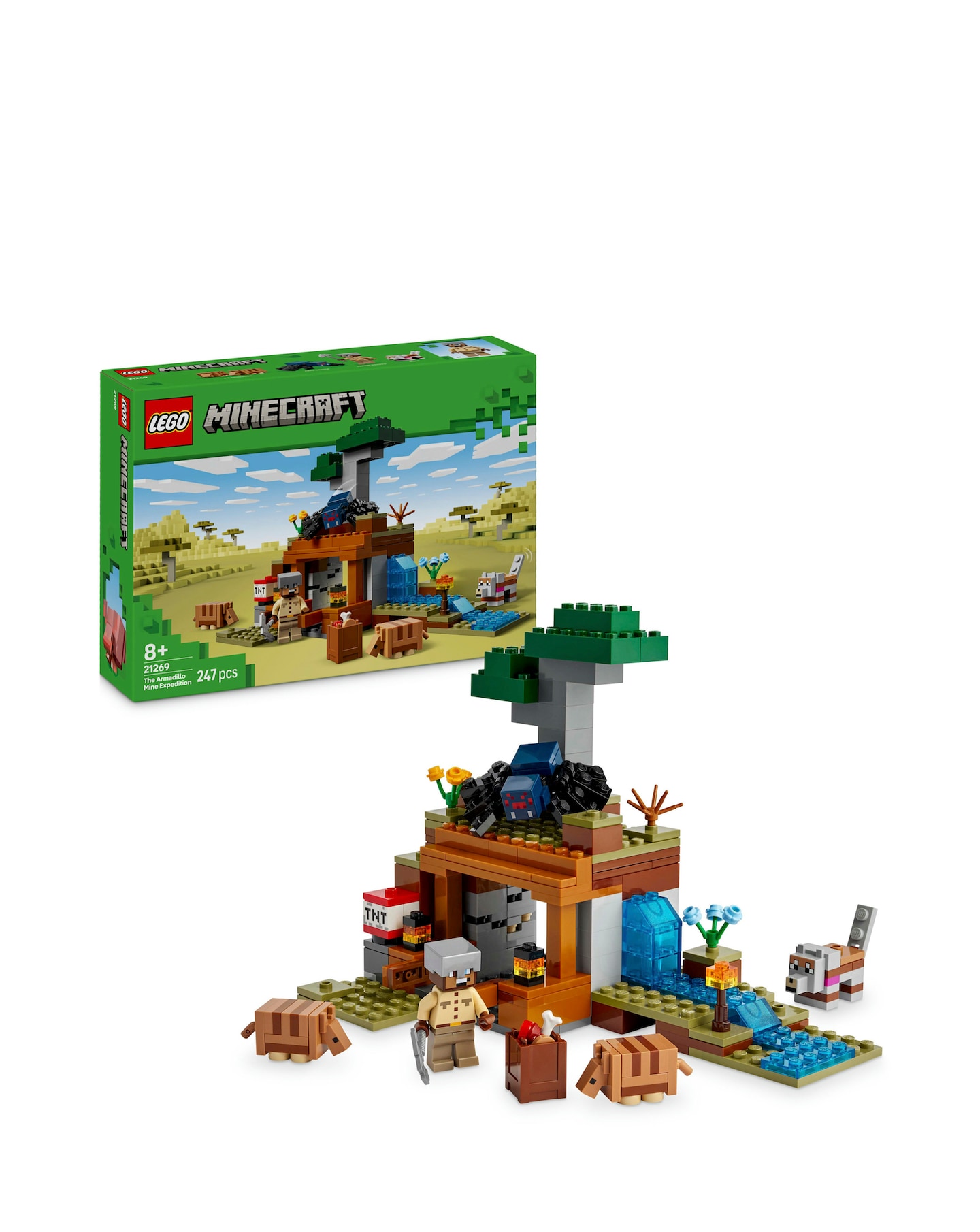 New In - LEGO Minecraft The Armadillo Mine