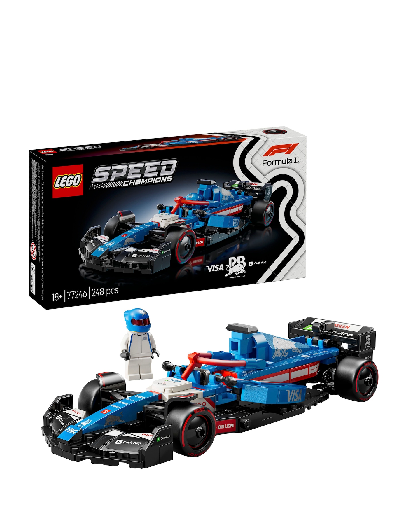 LEGO Speed Champions Visa Cash App RB VC