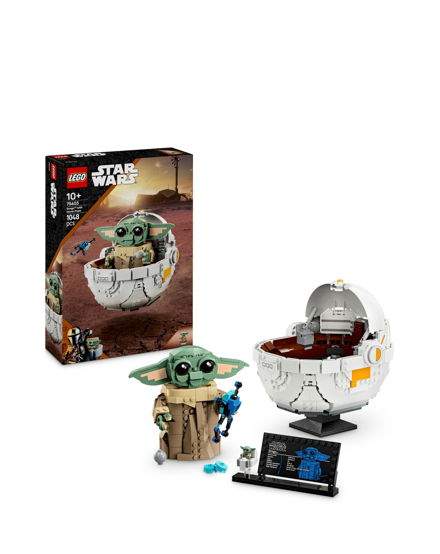 LEGO Star Wars Grogu with Hover Pram Bui