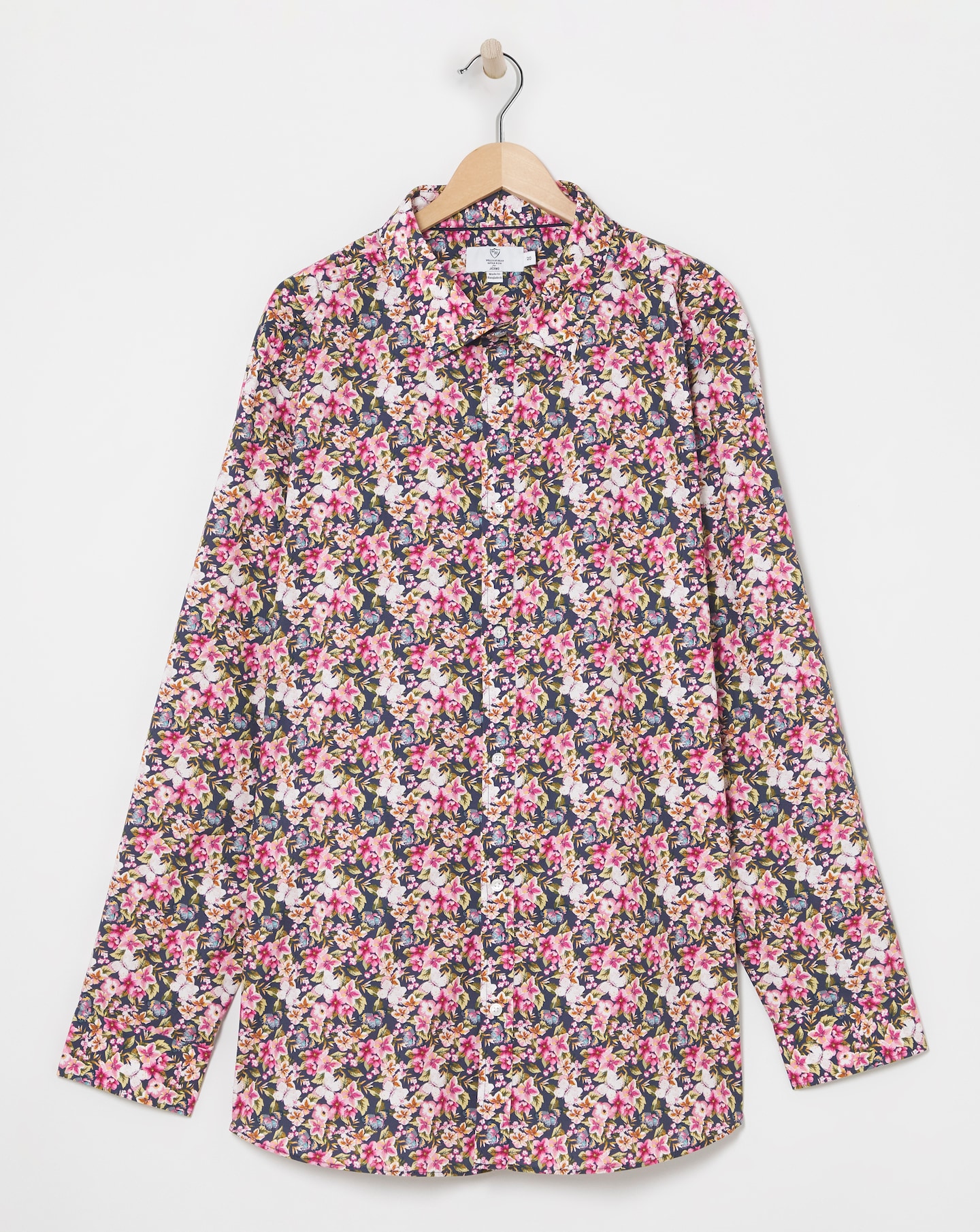 William Hunt Print Formal Shirt