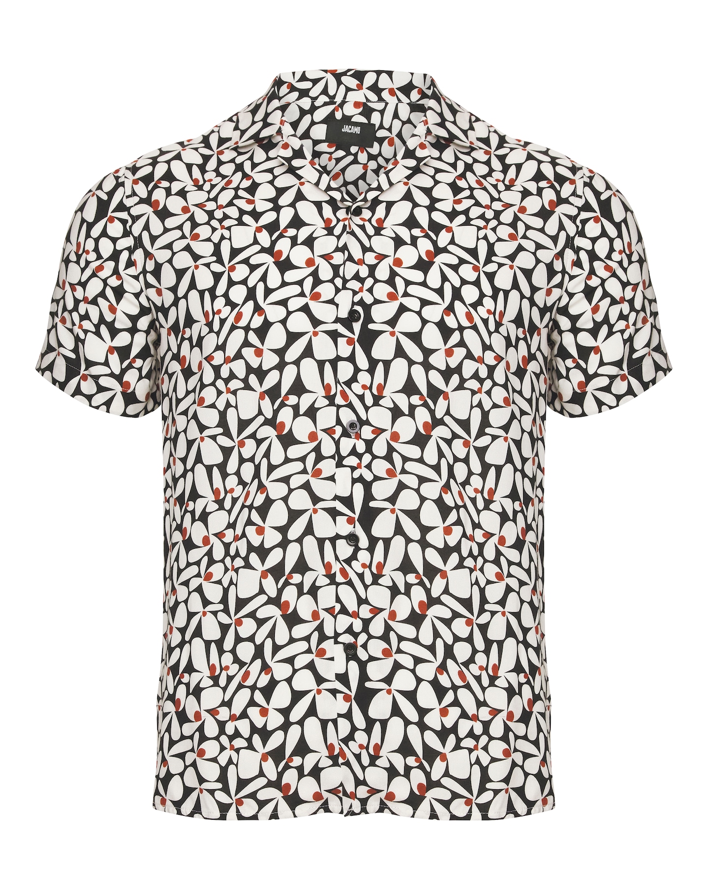 Short Sleeve Print Shirt with Ecovero
