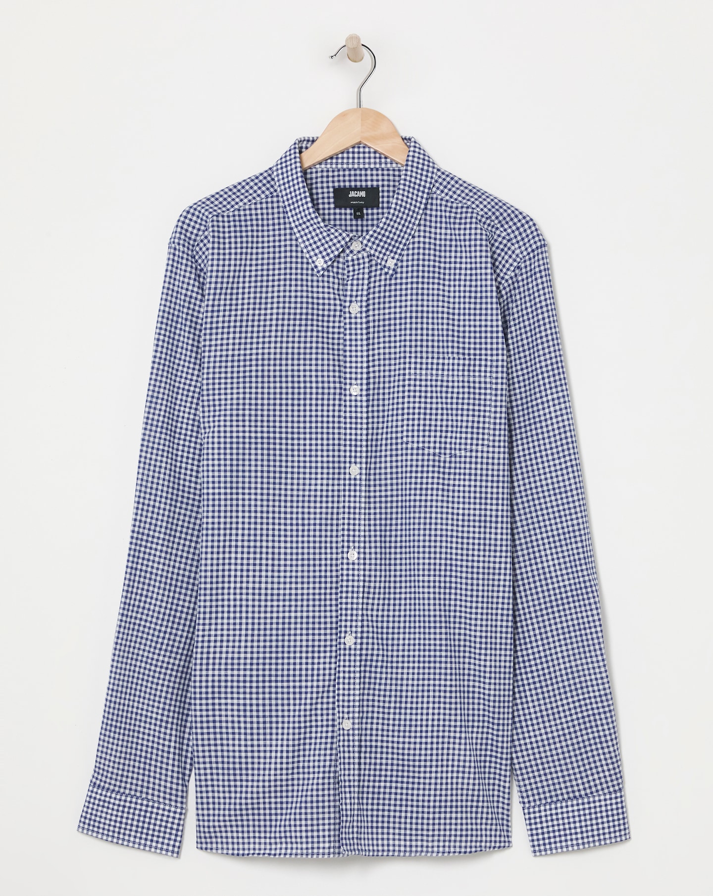 Long Sleeve Gingham Shirt