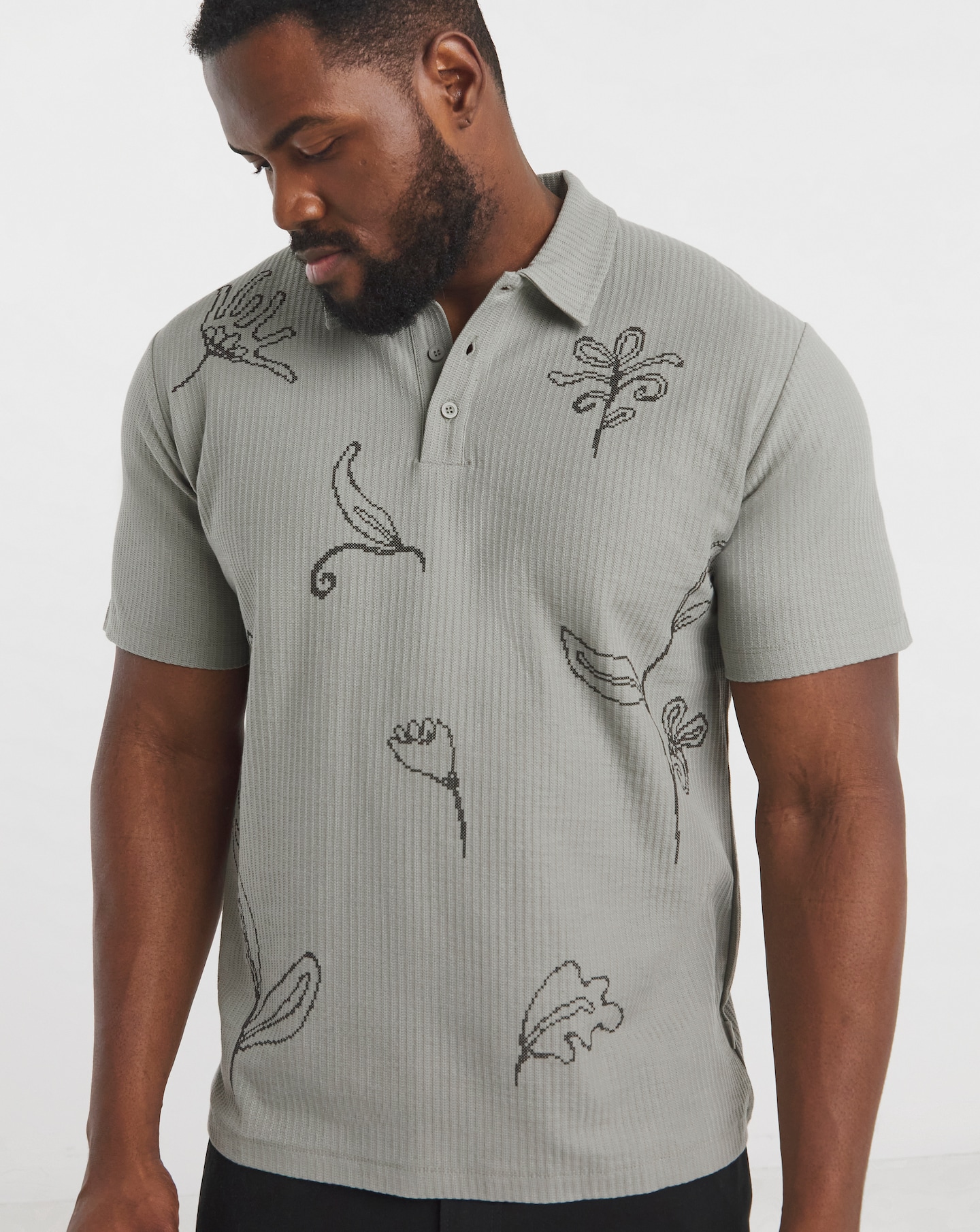 Jack & Jones Premium Leon Floral Polo