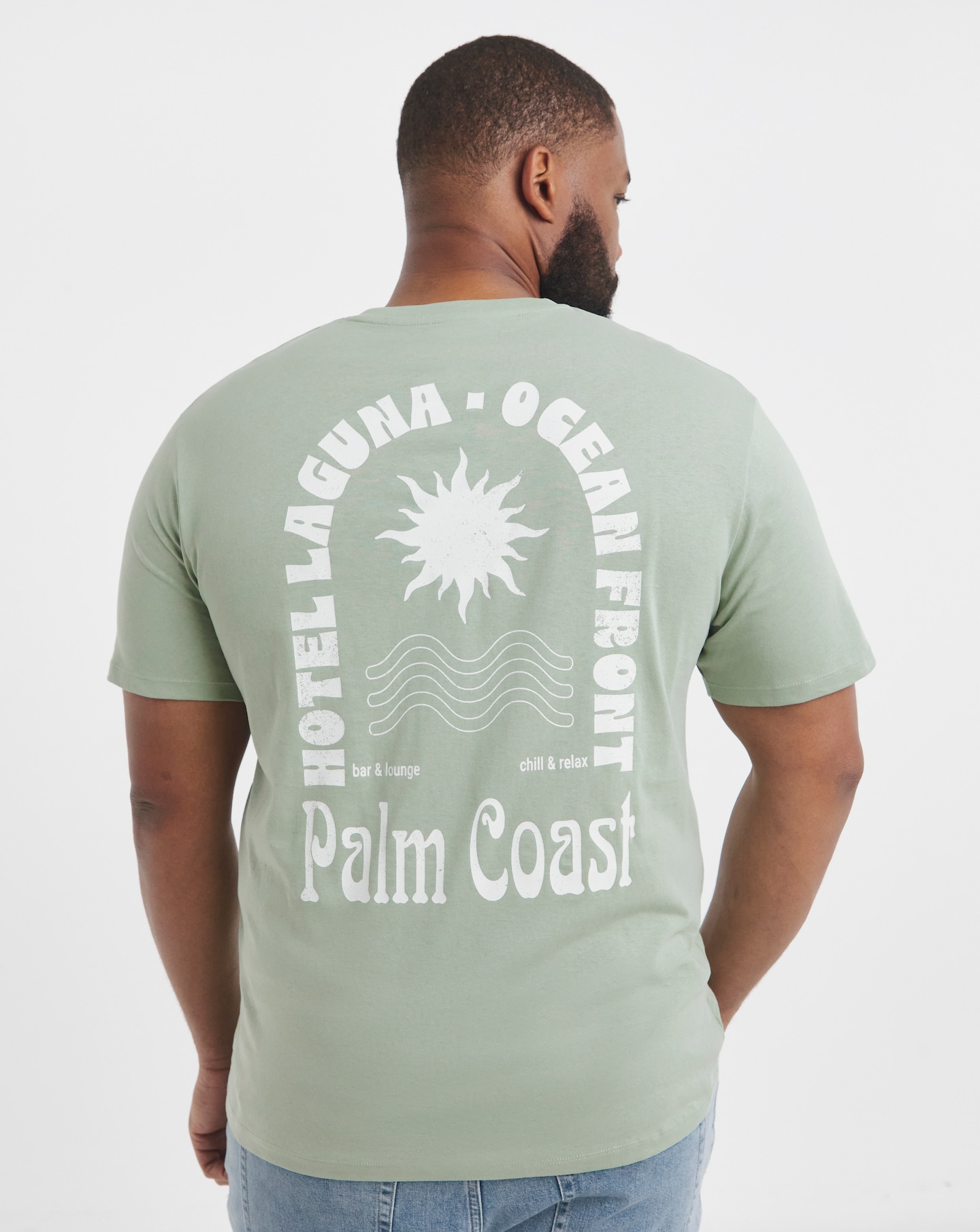 Jack & Jones Palm CoasT T-Shirt - Green