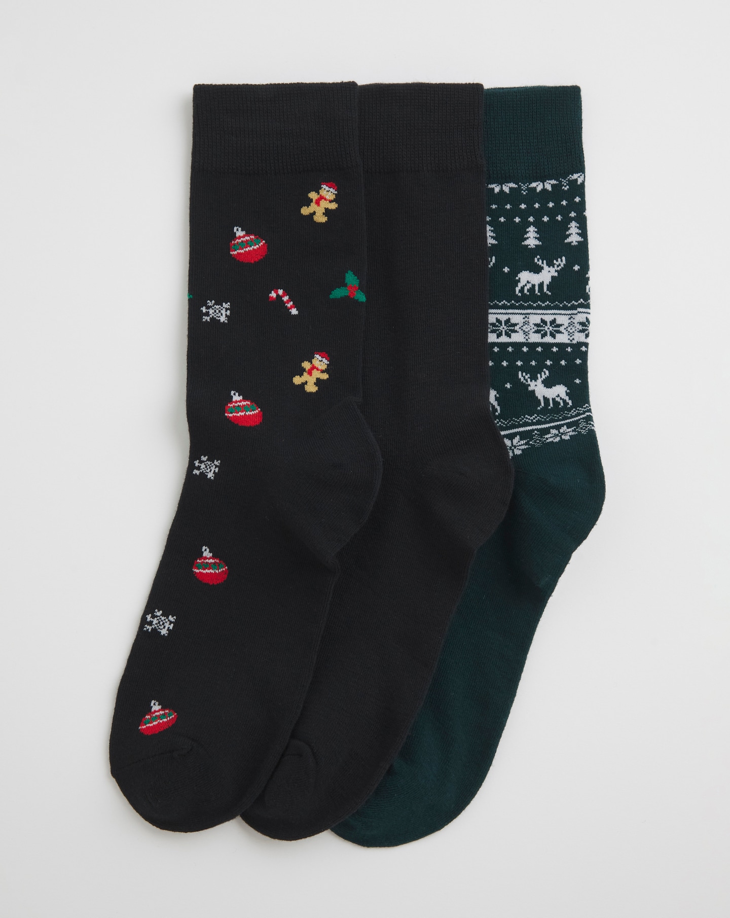 Jack & Jones Christmas Socks 3 Pack