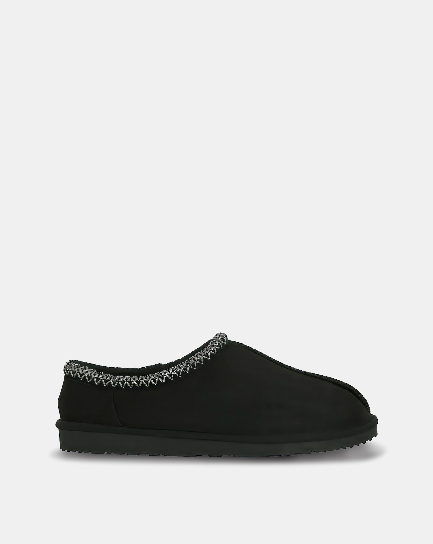 New In - Jack & Jones Sydney Mule Slipper - Black