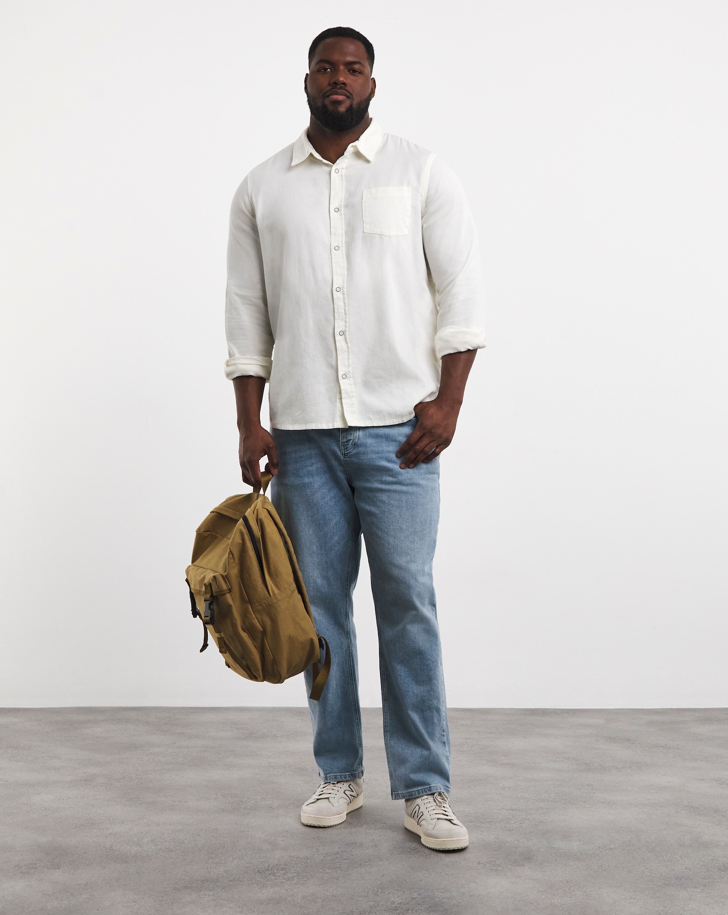 Long Sleeve Twill Shirt