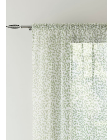 Willow Leaf Print Voile