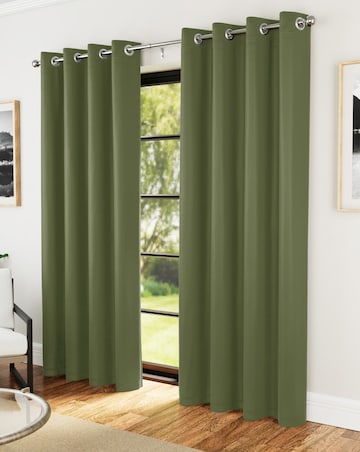 Supersoft Light Filtering Thermal Eyelet Curtains