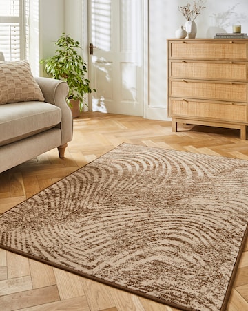 Maestro Swirl Pattern Woven Rug