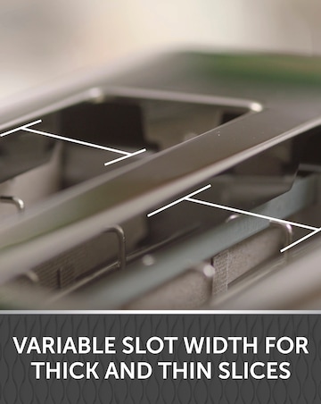 Breville VTT786 Curve 4 Slice Black Toaster