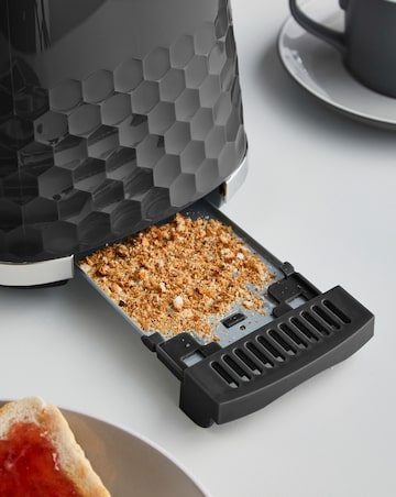 Morphy Richards 220031 Hive 2 Slice Black Toaster