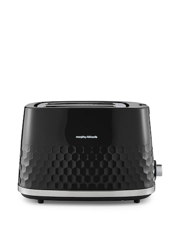 Morphy Richards 220031 Hive 2 Slice Black Toaster