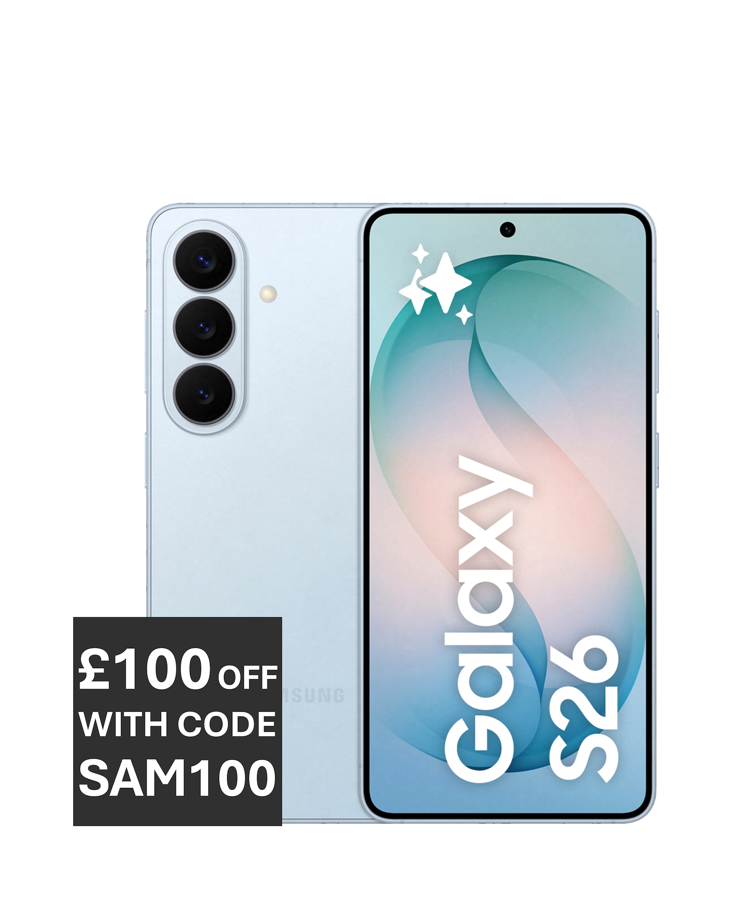Samsung Galaxy S26 256GB - Sky Blue