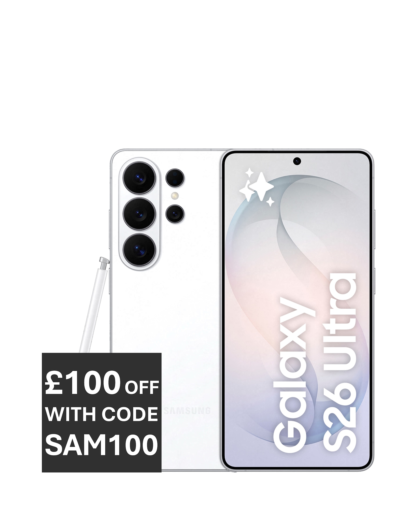 Samsung Galaxy S26 Ultra 512GB - White