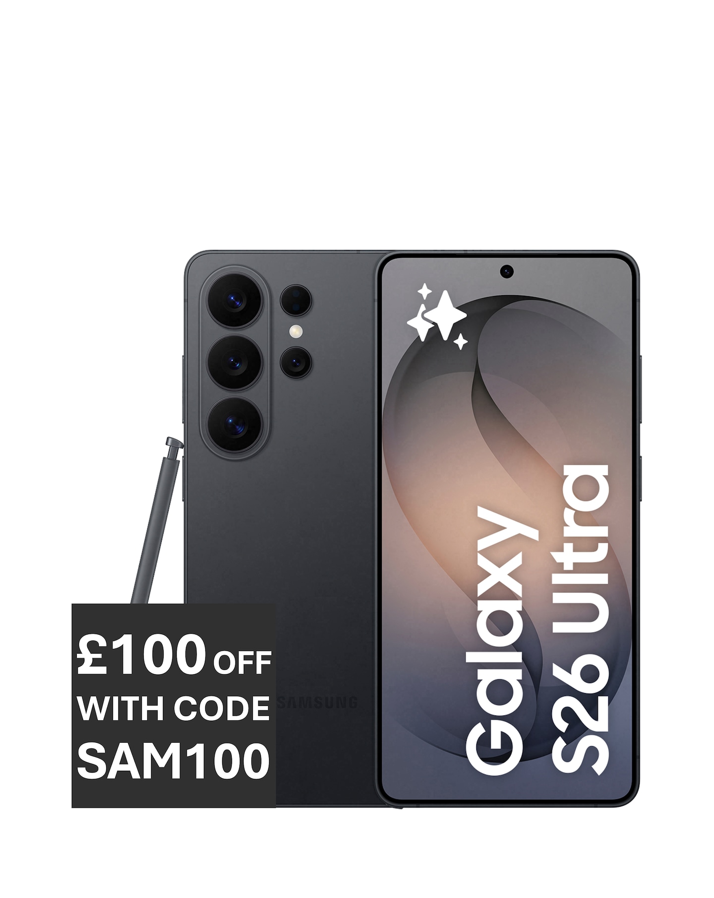Samsung Galaxy S26 Ultra 1TB - Black