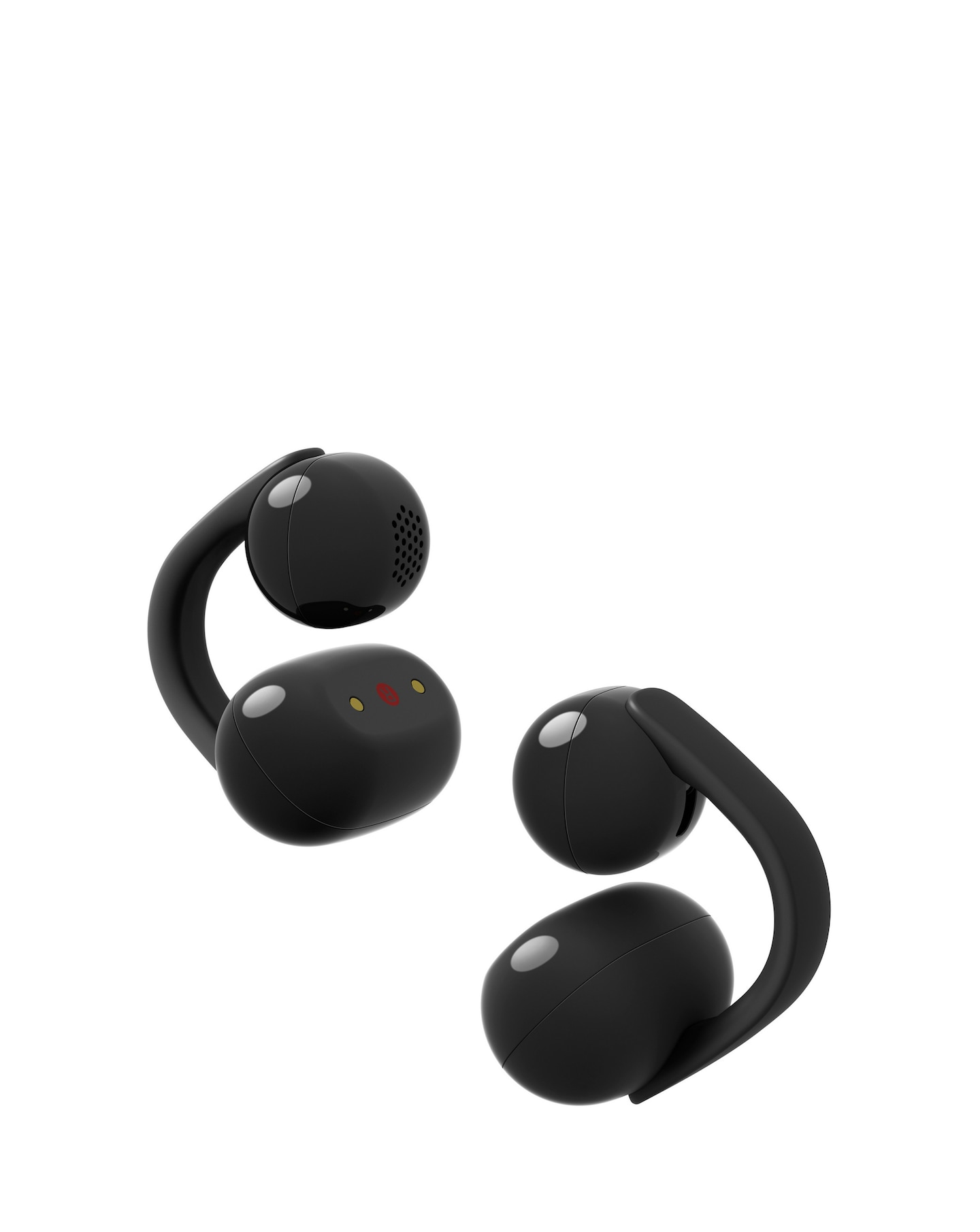 New In - Sony Linkbuds Clip Open Earbuds - Black