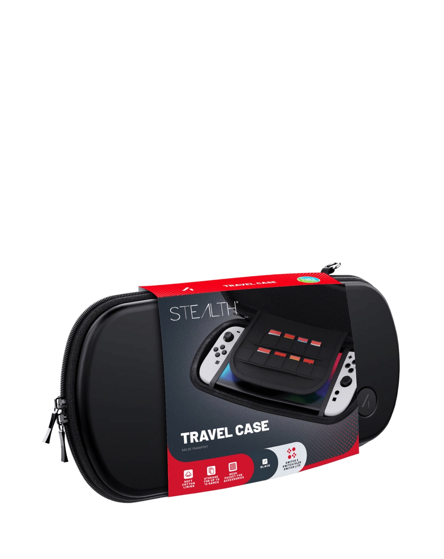 New In - Stealth Travel Case for Nintendo Switch