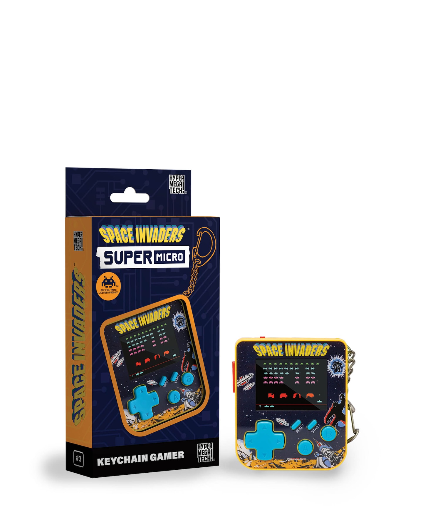 New In - TAITO Keychain Space Invaders