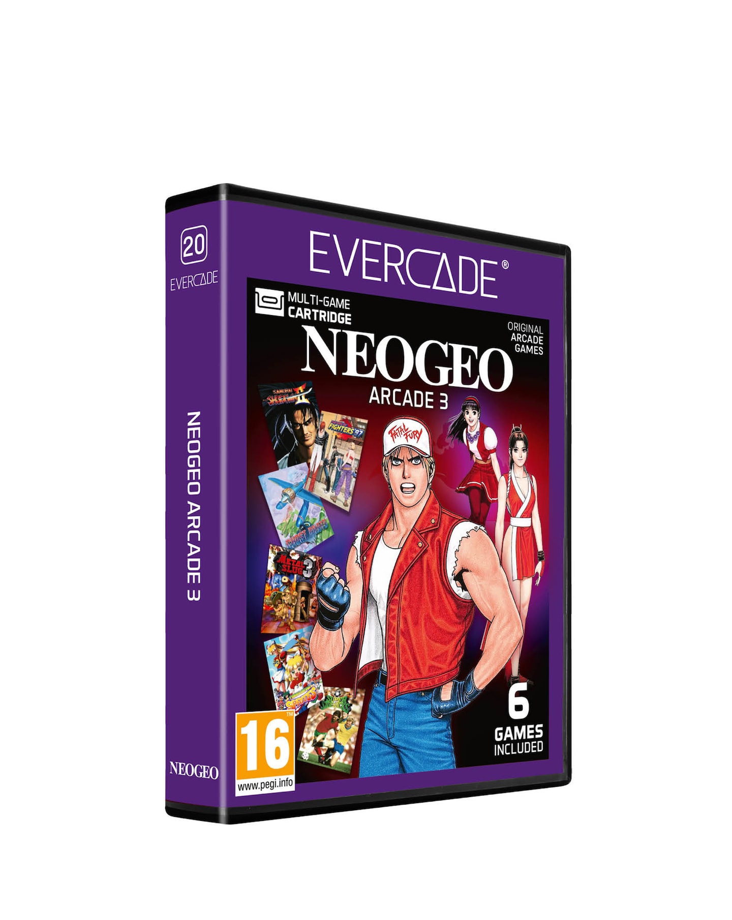 New In - NeoGeo Arcade 3 (Evercade)