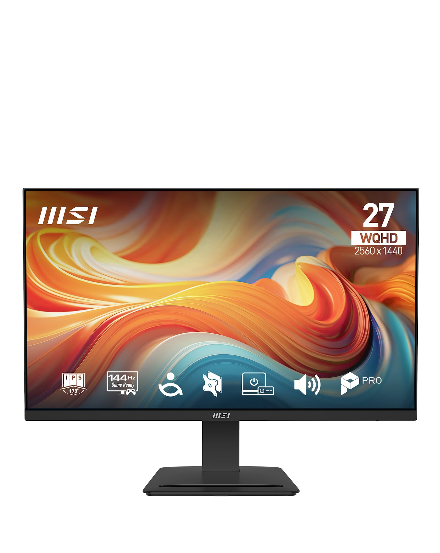 New In - MSI PRO MP273Q 27in Monitor