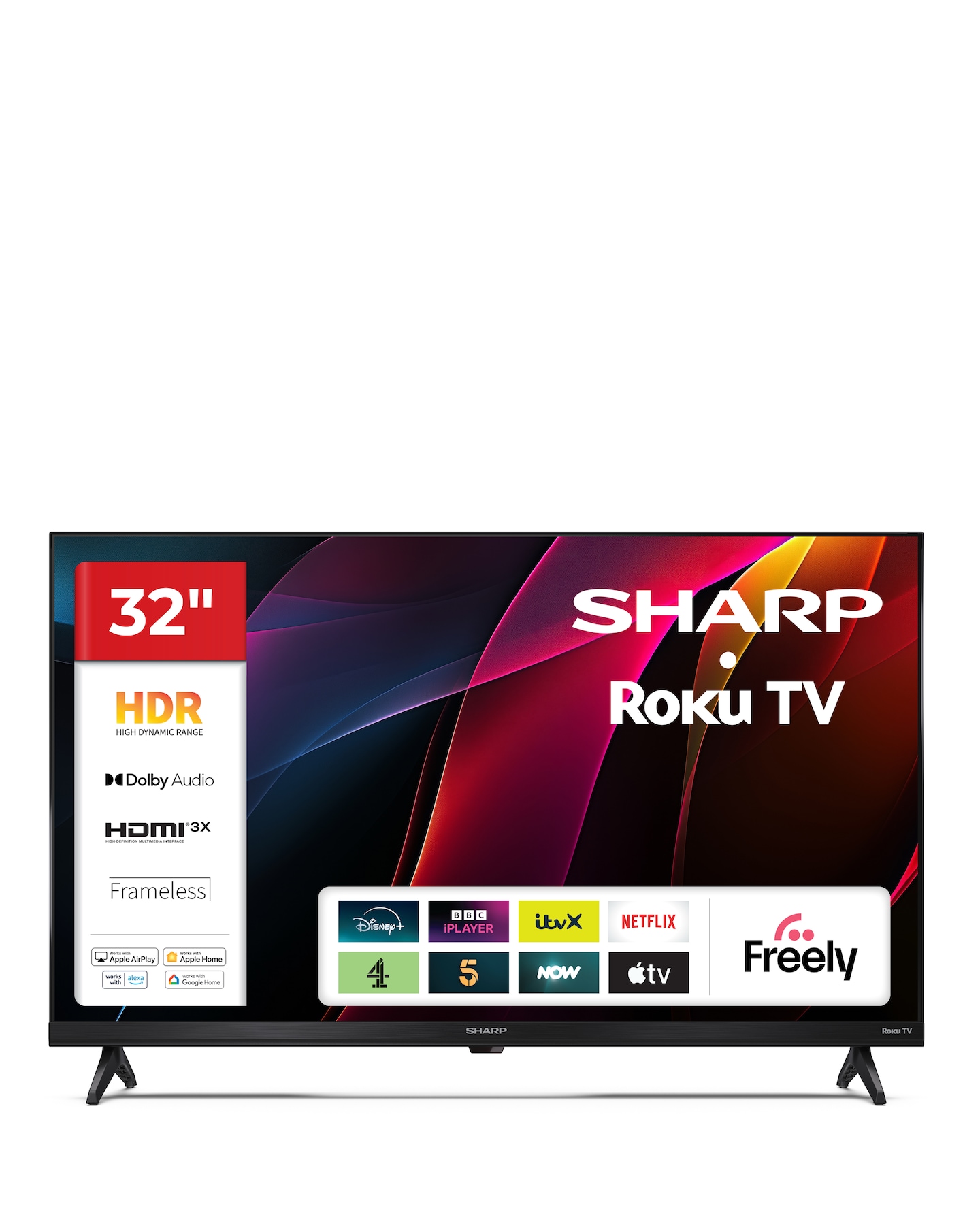 Sharp 1T-C32HD2225KB 32in HD LED TV