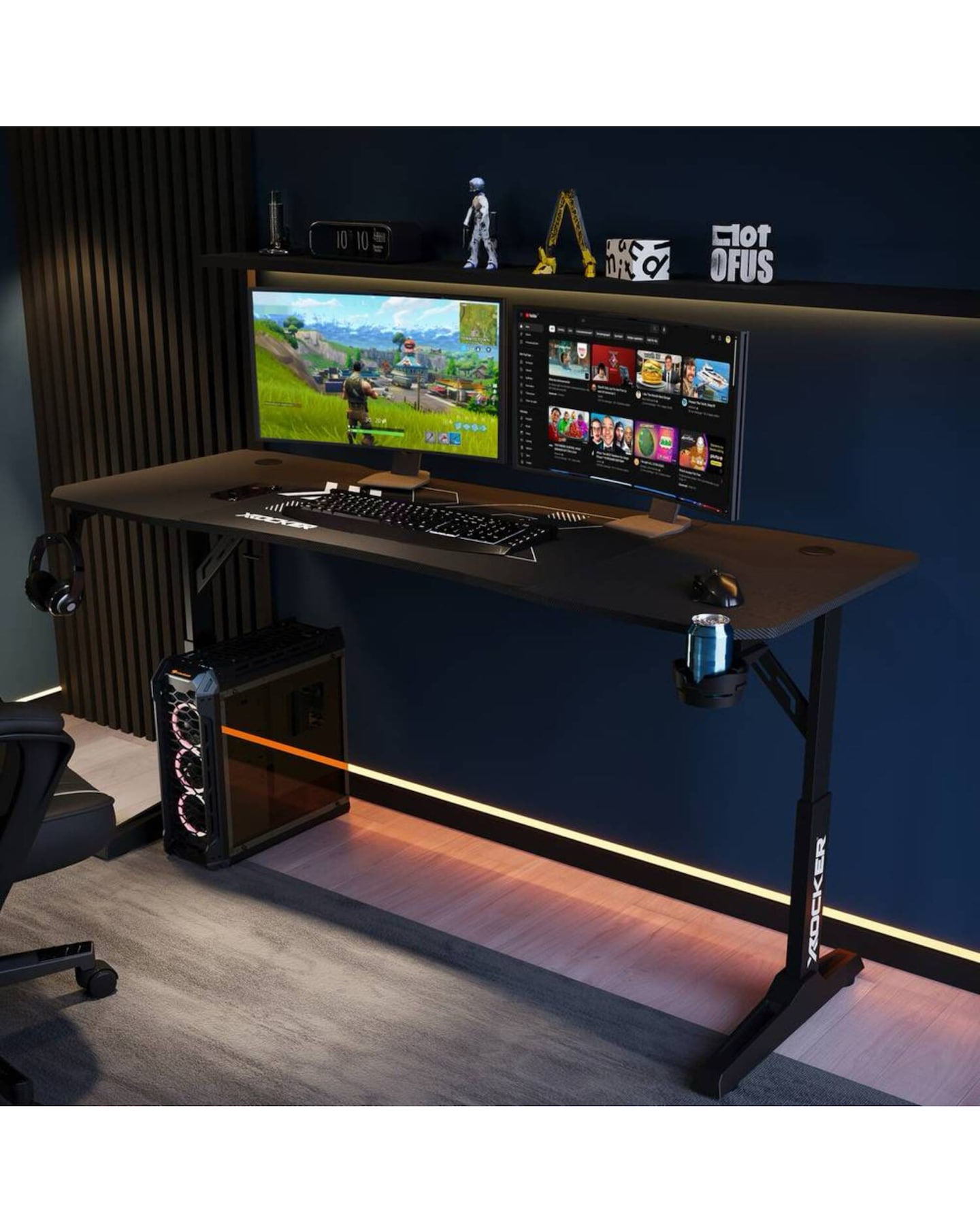 New In - X Rocker Cougar XL 160cm Desk