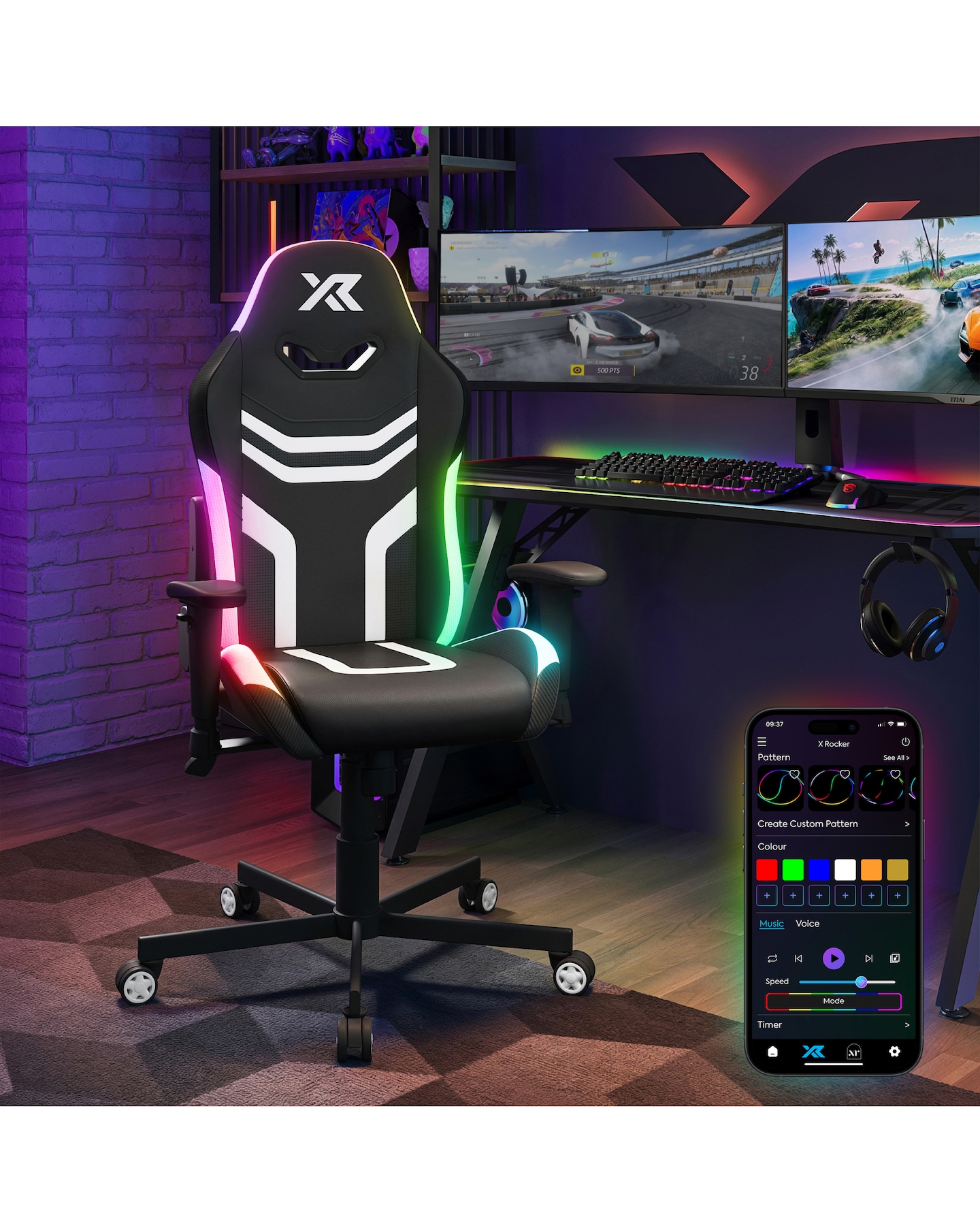New In - X Rocker Agility Compact Gaming Chair