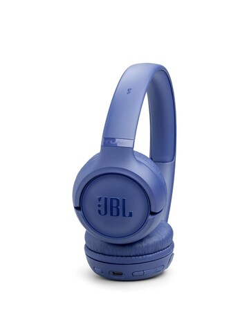 JBL Tune 530BT On-Ear Bluetooth Pure Bass Wireless Headphones - Blue