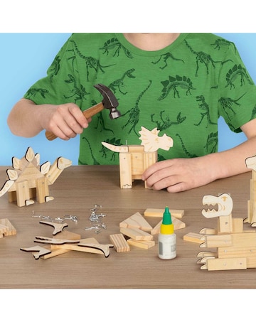 SES Creative Dino Woodwork Set