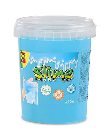 SES Slime Blue Glitter 470g Pot