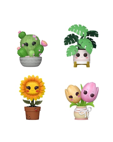Pop! Vinyl - Plants - Flora 4pk