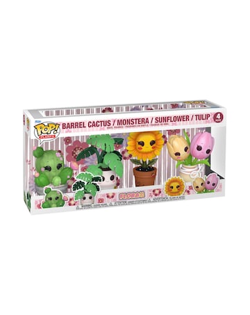 Pop! Vinyl - Plants - Flora 4pk