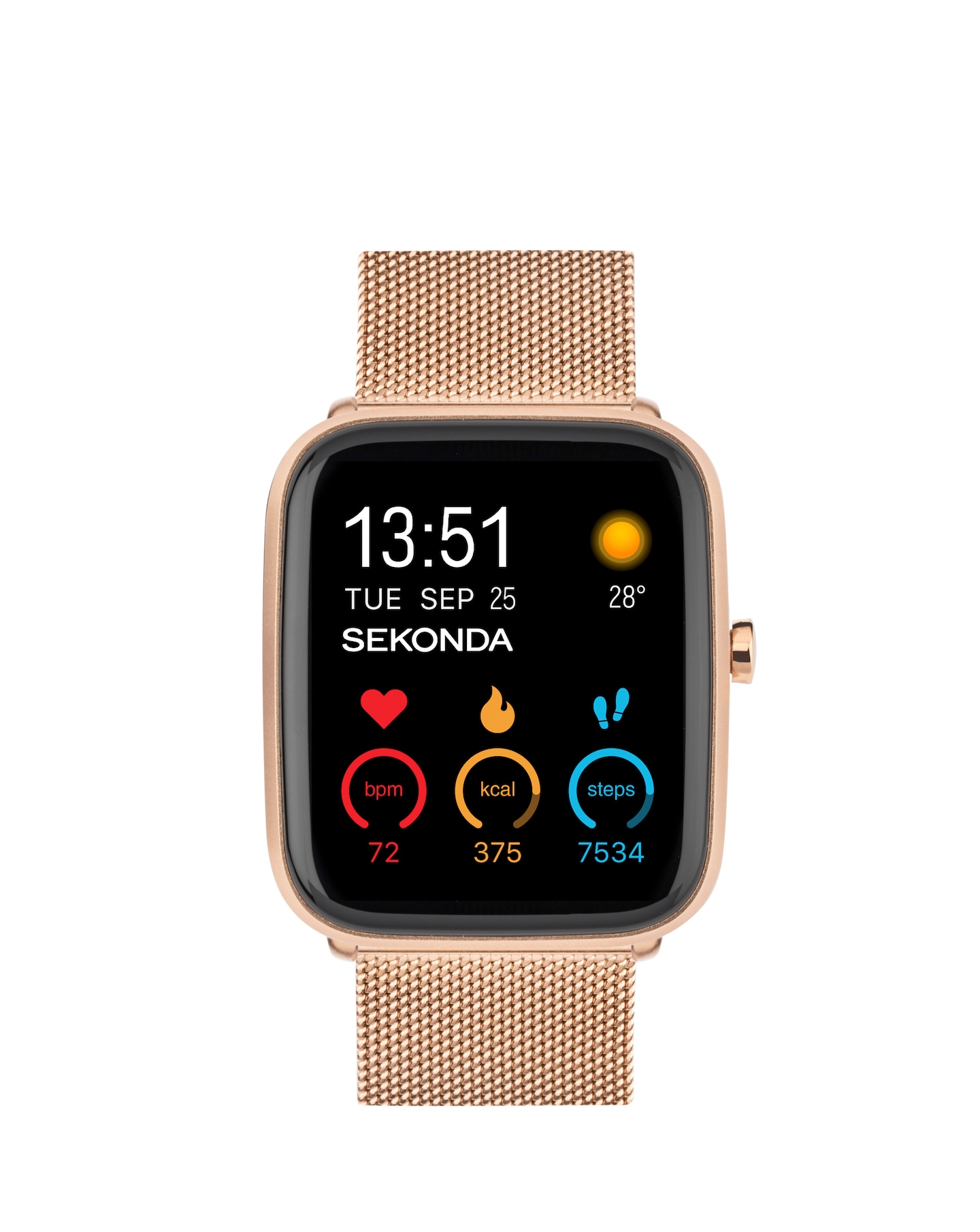 Active+- Rose Gold Alloy & Mesh