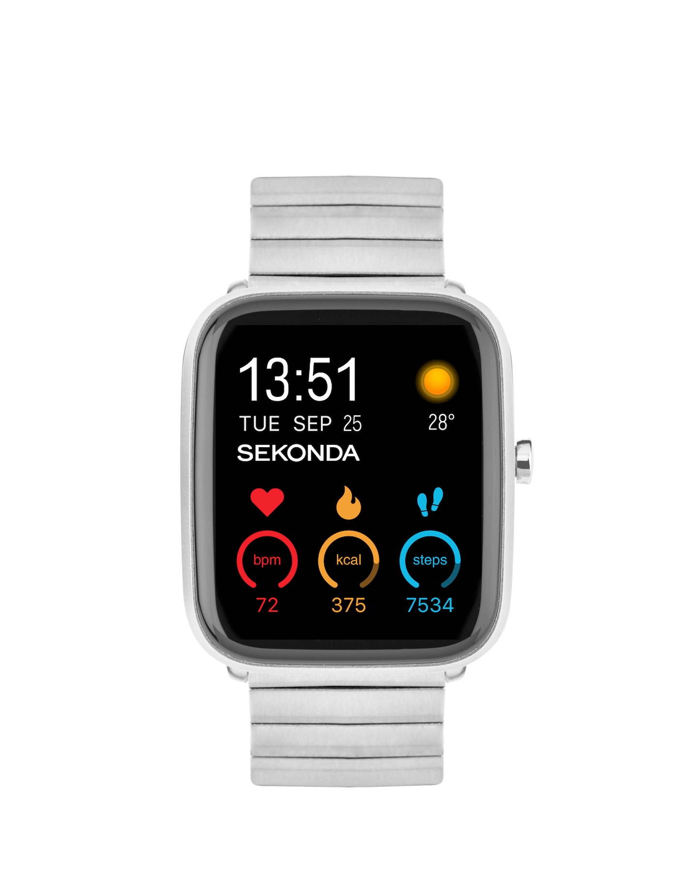 Active+- Silver Alloy & Stainless Steel