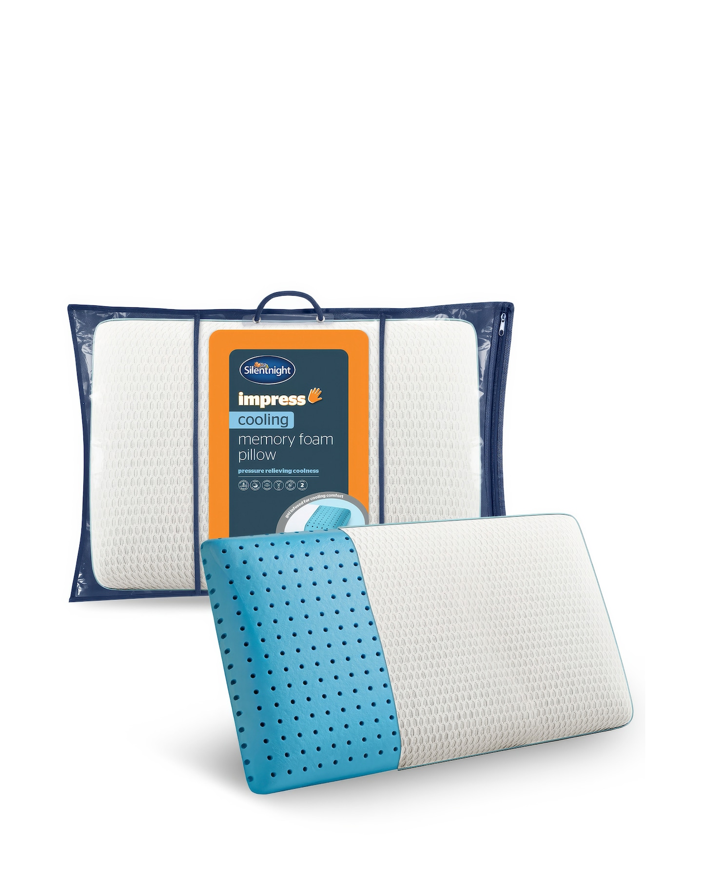 Silentnight Cooling Memory Foam Pillow