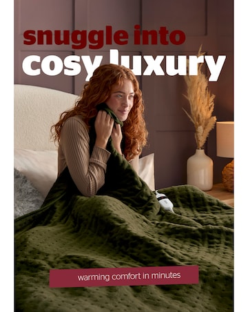 Silentnight Luxury Heated Throw