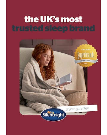 Silentnight Luxury Heated Throw