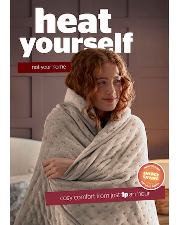 Silentnight Luxury Heated Throw