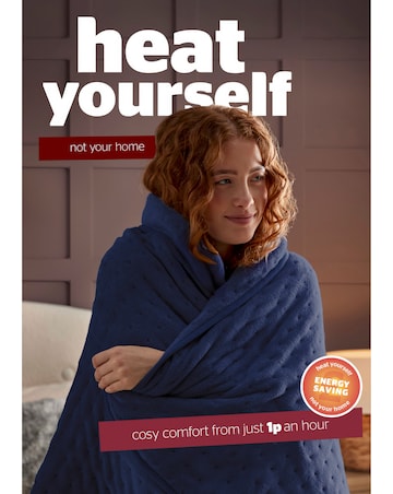 Silentnight Luxury Heated Throw