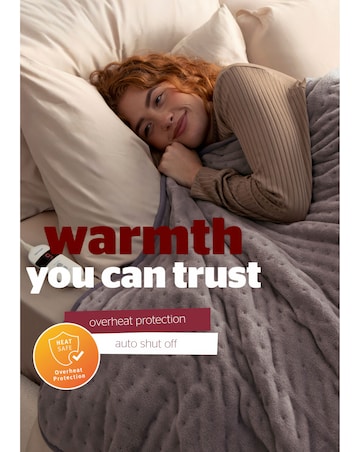 Silentnight Luxury Heated Throw