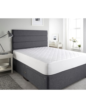 Downland Cotton Percale Extra Deep 38cm Mattress Protector