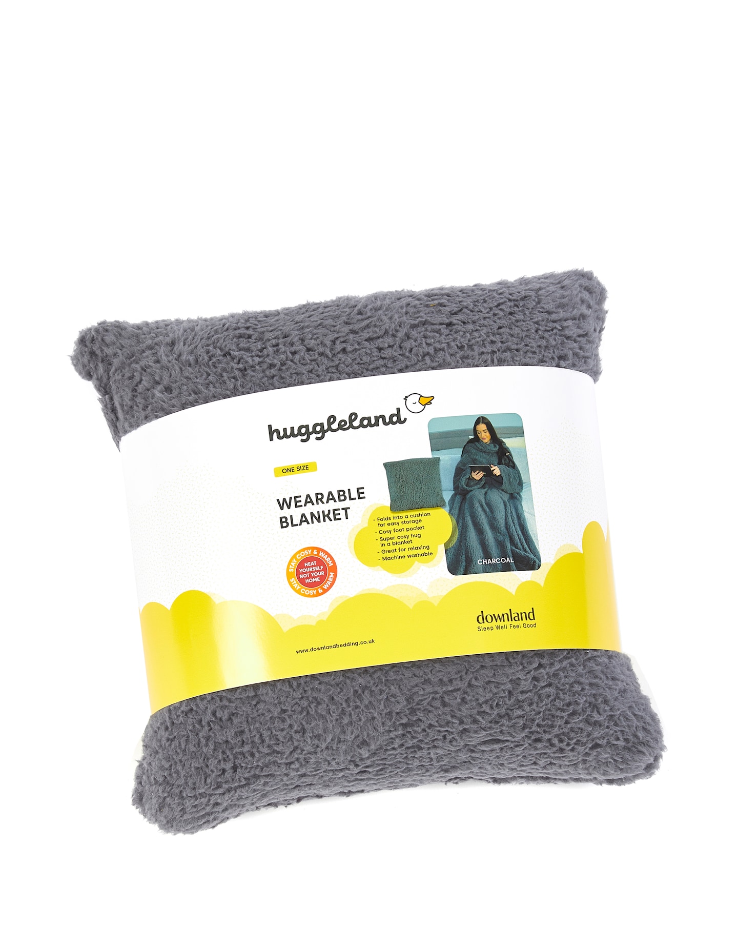 New In - Huggleland Cosy Fleece Wearable Blanket
