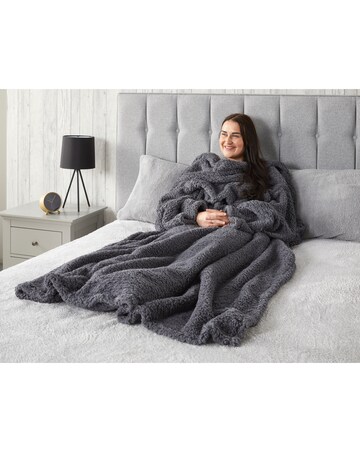 Huggleland Cosy Fleece Wearable Blanket
