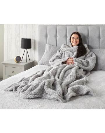 Huggleland Cosy Fleece Wearable Blanket