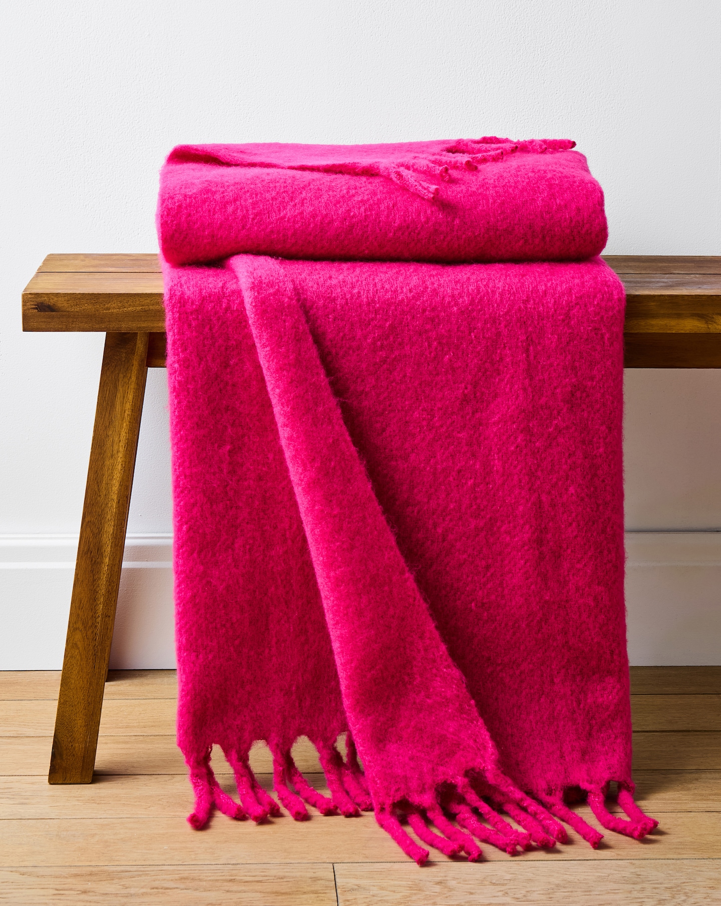 New In - Faux Mohair Throw