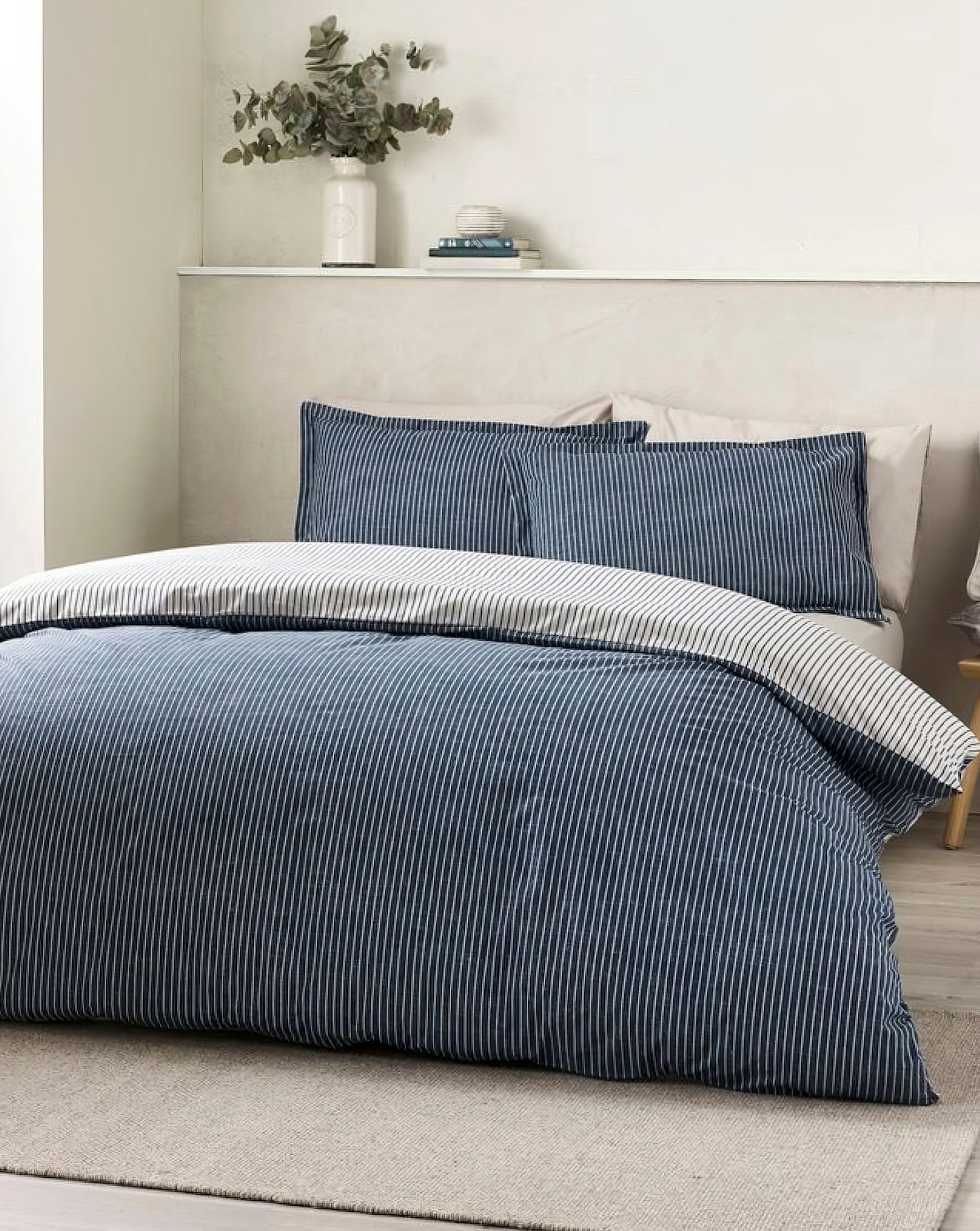Catherine Lansfield Oxford Duvet Set